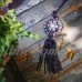 Hanging Suncatcher Purple Crystal peony Pendants With Beads Window Home Decor 612957015381  122607504999